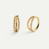PIERCING ETERNITY M DOBLE GOLD