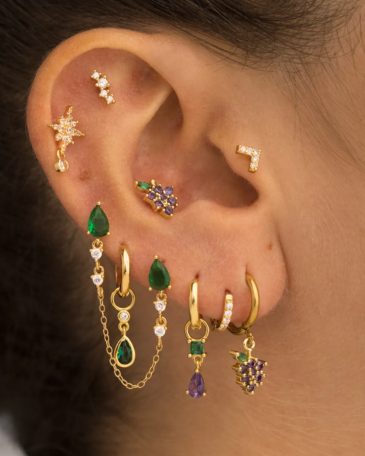 PIERCING GRAPES GOLD