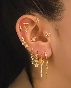 PIERCING LIBELULA GOLD