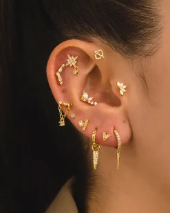 PIERCING LIBELULA SILVER