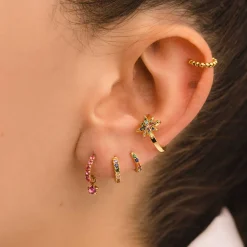 PIERCING LOOP BALLS GOLD