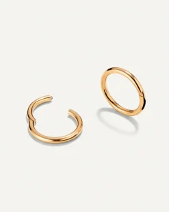 PIERCING LOOP L GOLD