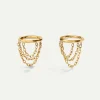 PIERCING LOOP M CHAIN GOLD