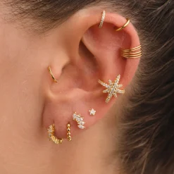 PIERCING LOOP M GOLD