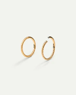 PIERCING LOOP S TWIST GOLD