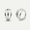 PIERCING LOOP TRIPLE L SILVER