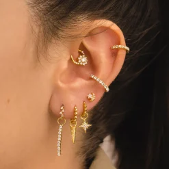 PIERCING LOOP UNA SILVER