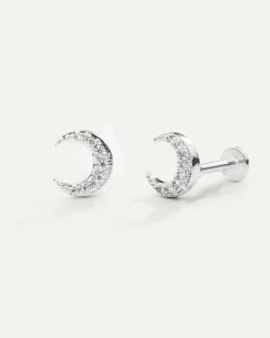 PIERCING MOON BRIGHT SILVER
