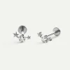 PIERCING ORION BRIGHT SILVER