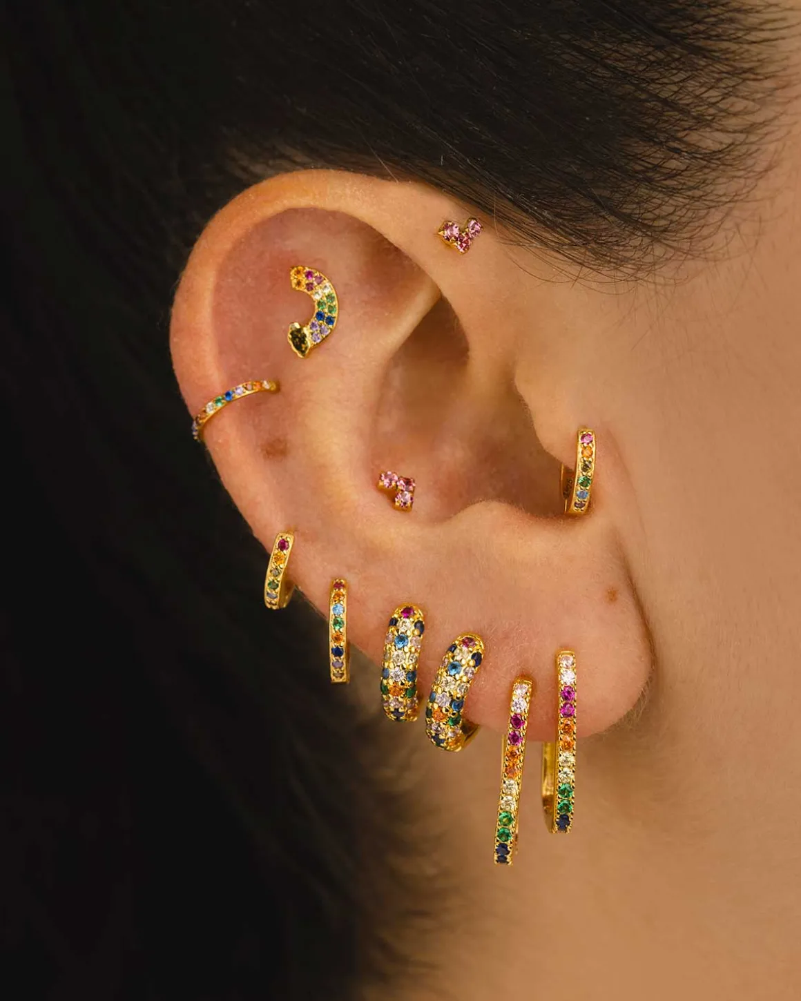 PIERCING RAINBOW GOLD
