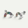 PIERCING RAINBOW SILVER