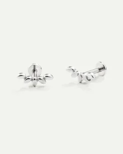 PIERCING RIM FLAT SILVER