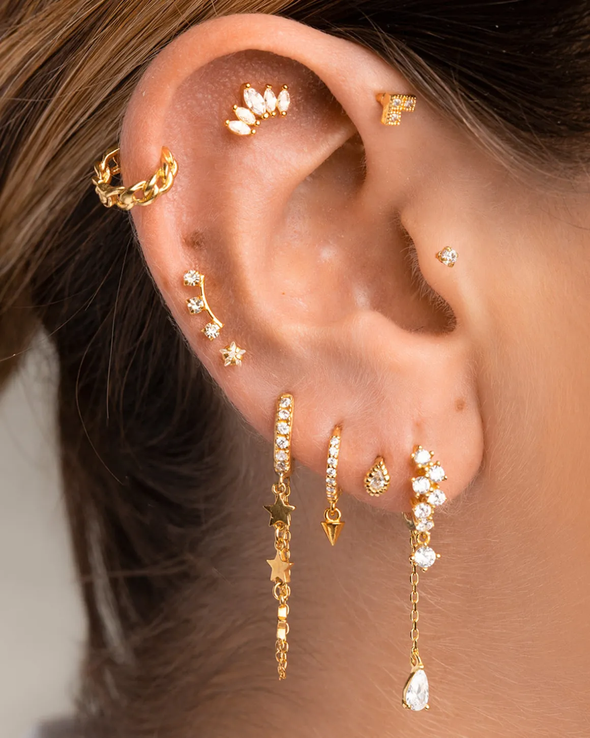 PIERCING SIRA MAXI GOLD