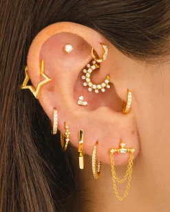 PIERCING SONNE SILVER
