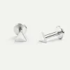 PIERCING TRIANGLE SILVER
