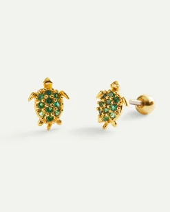 PIERCING TURTLE GOLD