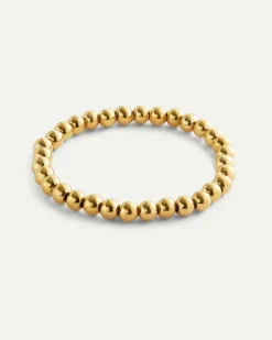 PULSERA BALLS M GOLD