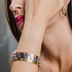 PULSERA PUNK GOLD