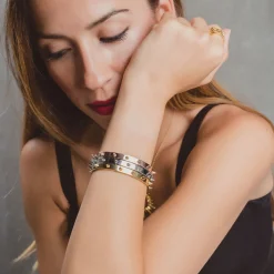 PULSERA PUNK ROSE GOLD